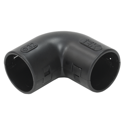 Поворот открывающийся на 90гр. CI32G черный