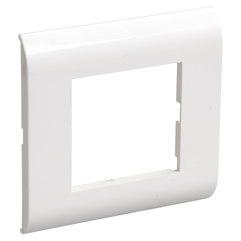 Рамка для КМКУ на 2 модуля белая