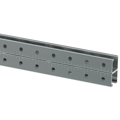 STRUT-профиль перфорированный двойной 41х41х300-2,5