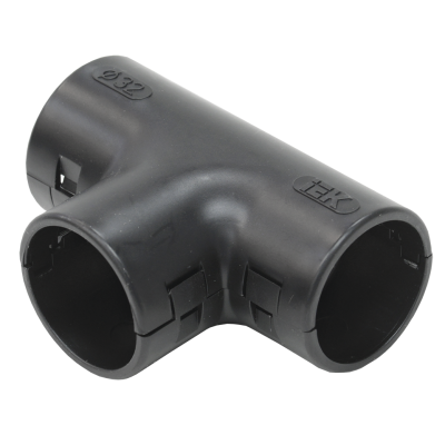 Тройник открывающийся TI32G черный (5 шт/комп)