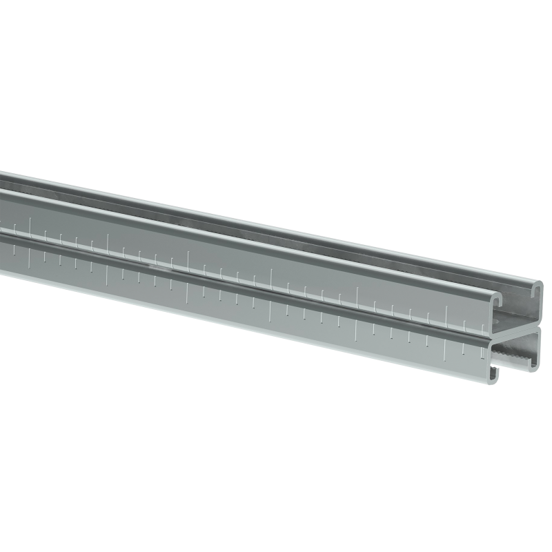 STRUT-профиль перфорированный двойной 41х21х2400-1,5 HDZ