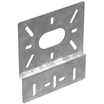 Пластина монтажная вертикальная 157х180мм