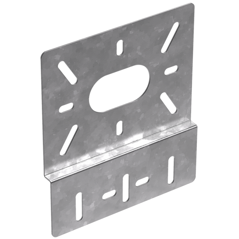 Пластина монтажная вертикальная 157х180мм