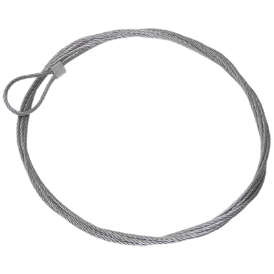 Стальной трос с петлей 2 м.