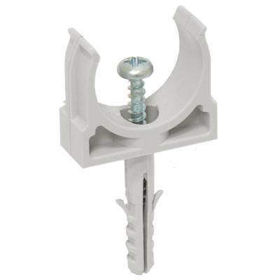 Держатель с защёлкой и дюбелем CT25