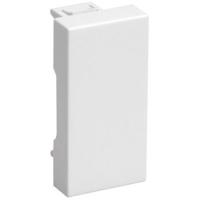 ЗК-00-01-П Заглушка на 1 модуль белая