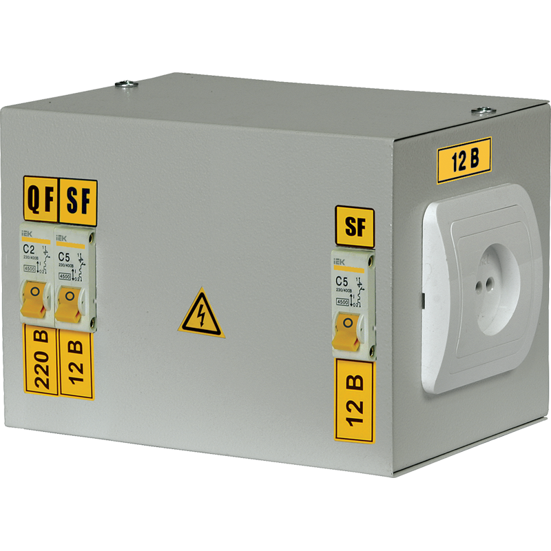 Ящик с понижающим трансформатором ЯТП-0,25 220/42-2 36 УХЛ4 IP30