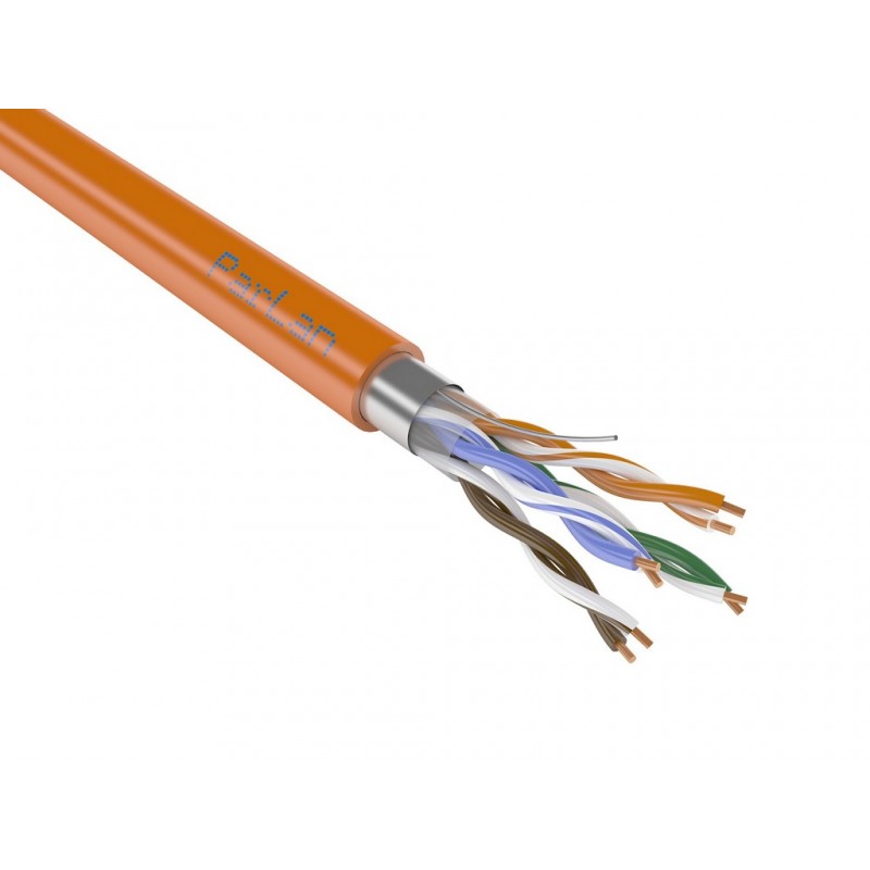 ParLan F/UTP Cat5e ZH нг(А)-FRHF 2х2х0,52 - кабель огнестойкий безгалогенный для СКС и IP-сетей