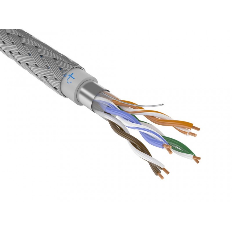 ParLan ARM F/UTP Cat5e PVCLS нг(А)-FRLS 2х2х0,52 - кабель огнестойкий для СКС и IP-сетей