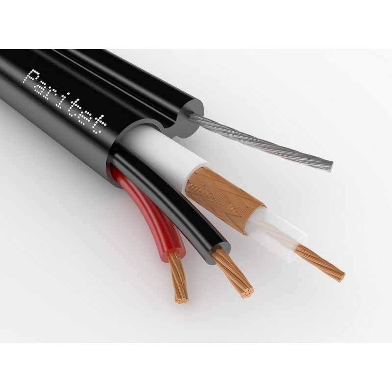 КВК-Пт-3ф 2х0,50 - кабель для видеонаблюдения