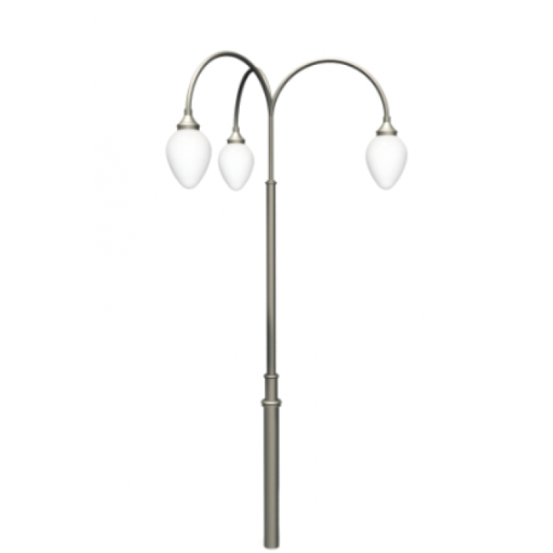 Опора освещения металлическая ОМ5(1)-1-4.0-133/108/76