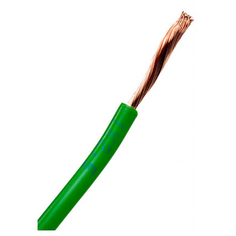 Провод ПВ-3 300 зеленый